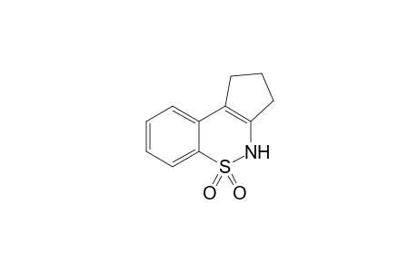 1,2,3,4-Tetrahydrocyclopenta[c][1,2]benzothiazine 5,5-Dioxide