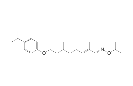 8-(4-Isopropylphenoxy)-1-(isopropoxyimino)-2,6-dimethyl-2-octene