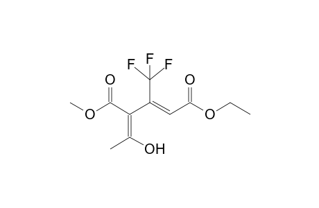 Ethyl 5-Hydroxy-4-(methoxycarbonyl)-3-(trifluoromethyl)hexa-2,4-diencarboxylate