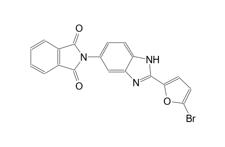 2-[2-(5-bromo-2-furyl)-1H-benzimidazol-5-yl]-1H-isoindole-1,3(2H)-dione