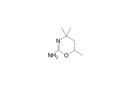 4,4,6-Trimethyl-5,6-dihydro-4H-1,3-oxazin-2-ylamine