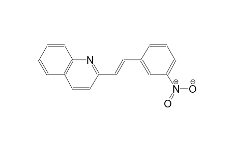 2-[(E)-2-(3-nitrophenyl)ethenyl]quinoline