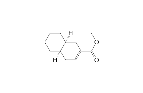 2-Naphthalenecarboxylic acid, 1,4,4a,5,6,7,8,8a-octahydro-, methyl ester, cis-(.+-.)-