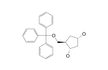 (+/-)-T-4-[([TRIPHENYLMETHOXY)-METHYL]-CYCLOPENTANE-R-1,C-3-DIOL