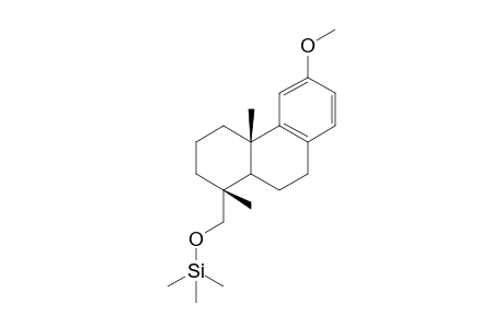 12-Methoxy-19-[(trimethylsilyl)oxy]podocarpa-8,11,13-triene