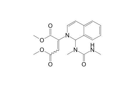 Dimethyl 2-[1-{methyl[(methylamino)carbonyl]amino}-2(1H)-isoquinolinyl]-2-butenedioate
