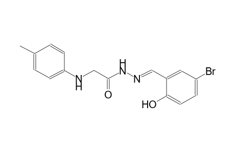 N'-[(E)-(5-bromo-2-hydroxyphenyl)methylidene]-2-(4-toluidino)acetohydrazide