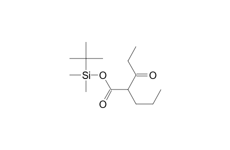 2-Propyl-3-oxo-pentanoic acid t-butyl-dimethyl-silyl ester