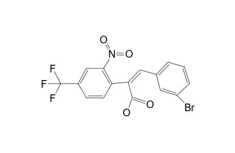 .alpha.-[2-Nitro-4-trifluoromethylphenyl]-3-bromocinnamic acid