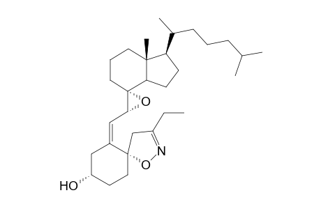 (5Z)-10R-Ethylisoxazoline adduct of (7R-3-hydroxyoxirane)
