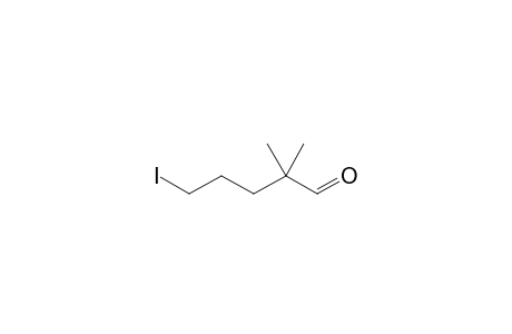 5-Iodo-2,2-dimethylpentanal