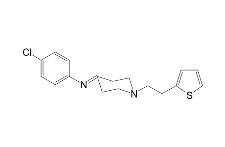 N-(4-Chlorophenyl)-1-[(2-thiophen-2-yl)ethyl]-piperidin-4-imine