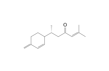 (6R)-2-Methyl-6-(4'-methylidenecyclohex-2'-en-1'-yl)hept-2-en-4-one