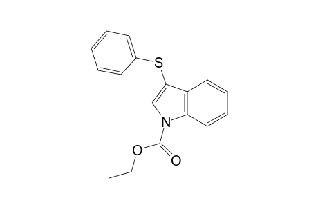 Ethyl-1-carboxylate-3-(phenylsulfanyl)-1H-indole