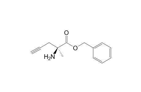 Benzyl (S)-2-Amino-2-methyl-4-pentynoate