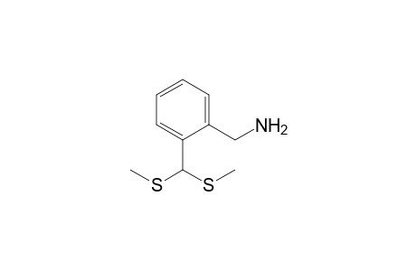 {2-[Bis(methylsulfanyl)methyl]phenyl}methylamine