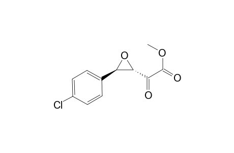 Methyl 2-((2S,3R)-3-(4-chlorophenyl)oxiran-2-yl)-2-oxoacetate