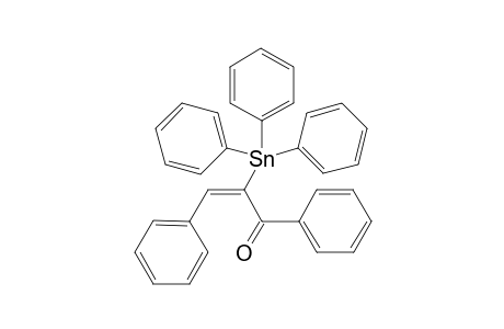 (Z)-1,3-diphenyl-2-triphenylstannyl-2-propen-1-one