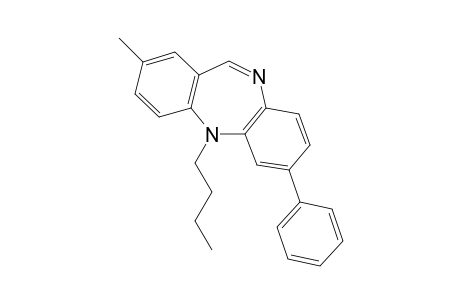 5-Butyl-2-methyl-7-phenyl-5H-dibenzo[b,e][1,4]diazepine