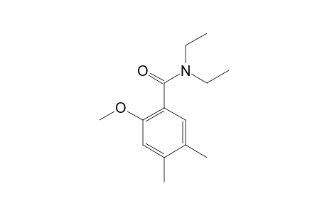 N,N-Diethyl-2-methoxy-4,5-dimethylbenzamide