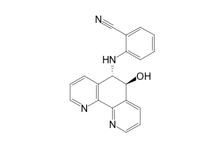 trans-5-(2-Cyanoanilino)-6-hydroxy-5,6-dihydro-1,10-phenanthroline