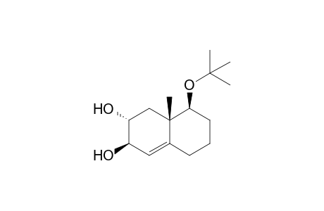 (2R,3R,8S,8aS)-8-tert-butoxy-8a-methyl-2,3,5,6,7,8-hexahydro-1H-naphthalene-2,3-diol