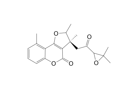 2'-(epi)-Cycloisobrachy-Coumarin-2-one - Epoxide