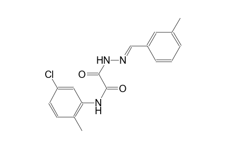 acetic acid, [(5-chloro-2-methylphenyl)amino]oxo-, 2-[(E)-(3-methylphenyl)methylidene]hydrazide