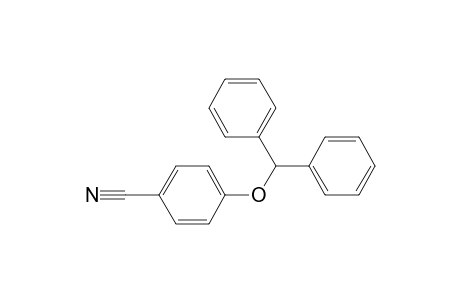 4-(Diphenylmethyl)oxybenzenecarbonitrile