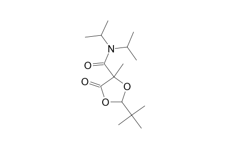 1,3-Dioxolane-4-carboxamide, 2-t-butyl-N,N-diisopropyl-4-methyl-5-oxo-