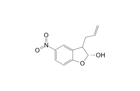3-Allyl-5-nitro-2,3-dihydrobenzofuran-2-ol