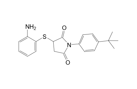 2-[(o-aminophenyl)thio]-N-(p-tert-butylphenyl)glutarimide