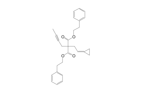 DIPHENETHYL-2-(2-CYCLOPROPYLIDENEETHYL)-2-(BUT-2-YNYL)-MALONATE