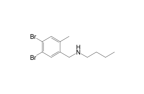 N-(4,5-Dibromo-2-methylbenzyl)butan-1-amine
