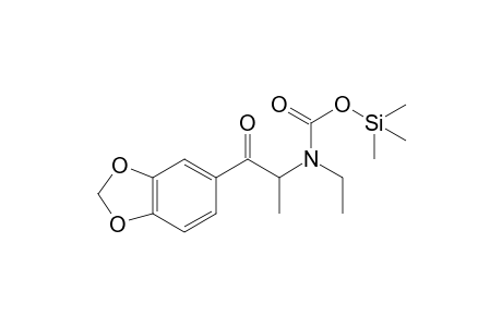 Ethylone carbamic acid TMS
