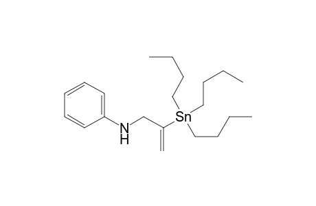 N-(2-tributylstannylallyl)aniline