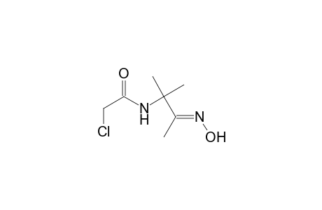 Acetamide, 2-chloro-N-[2-(hydroxyimino)-1,1-dimethylpropyl]-, (E)-