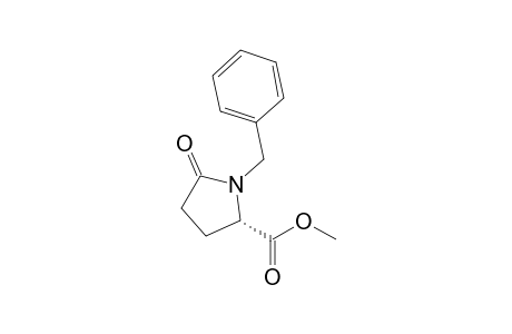 (5S)-1-Benzyl-5-carbomethoxy-2-pyrrolidinone