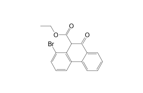 9-Phenanthrenecarboxylic acid, 8-bromo-9,10-dihydro-10-oxo-, ethyl ester