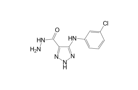 5-(3-Chlorophenylamino)-2H-1,2,3-triazol-4-carbohydrazide