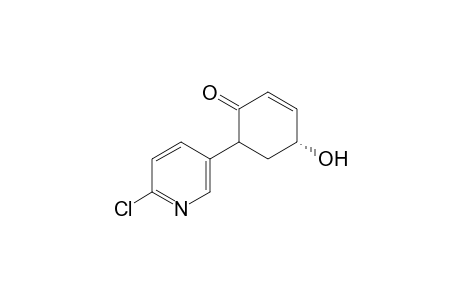 (4R,6R/S)-6-(2-Chloro-5-pyridyl)-4-hydroxycyclohex-2-en-1-one