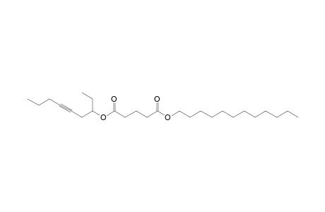 Glutaric acid, dodecyl non-5-yn-3-yl ester