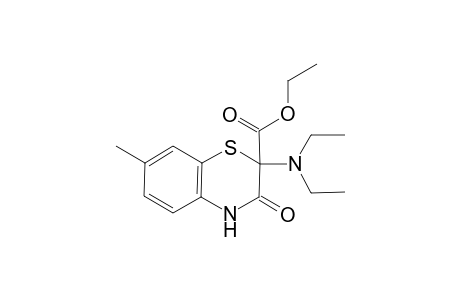 Ethyl 2-(diethylamino)-7-methyl-3-oxo-3,4-dihydro-2H-1,4-benzothiazine-2-carboxylate