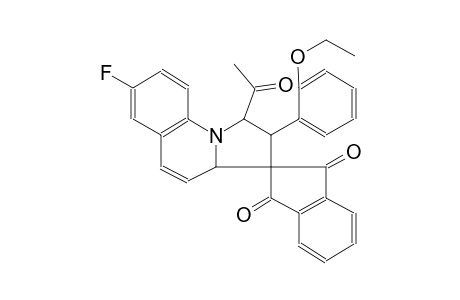 (1'R,2'R)-1'-acetyl-2'-(2-ethoxyphenyl)-7'-fluoro-2',3a'-dihydro-1'H-spiro[indene-2,3'-pyrrolo[1,2-a]quinoline]-1,3-dione