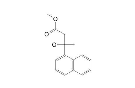 METHYL-3-HYDROXY-3-(1-NAPHTHALENYL)-BUTANOATE