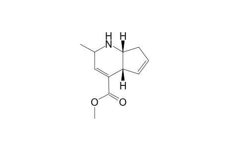 1H-2-Pyrindine-4-carboxylic acid, 2,4a,7,7a-tetrahydro-2-methyl-, methyl ester, cis-(.+-.)-