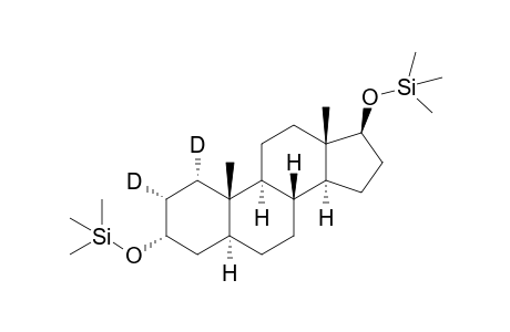 [(1S,2R,3S,5S,8R,9S,10S,13S,14S,17S)-1,2-dideuterio-10,13-dimethyl-3-trimethylsilyloxy-2,3,4,5,6,7,8,9,11,12,14,15,16,17-tetradecahydro-1H-cyclopenta[a]phenanthren-17-yl]oxy-trimethyl-silane