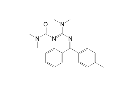 2-(Dimethylamino)-1-(dimethylcarbamoyl)-4-(4'-methylphenyl)-4-phenyl-1,3-diaza-1,3-butadiene