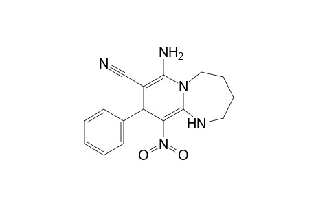 7-Amino-10-nitro-9-phenyl-1,2,3,4,5,9-hexahydropyrido[1,2-a][1,3]diazepine-8-carbonitrile