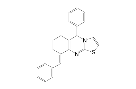 (E)-9-benzylidene-5-phenyl-6,7,8,9-tetrahydro-5H-thiazolo[2,3-b]quinazoline